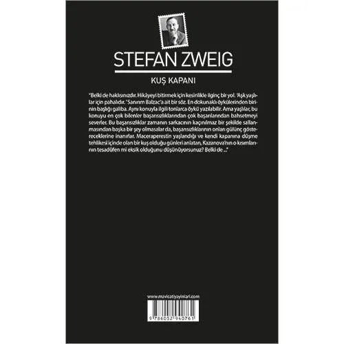 Kuş Kapanı - Stefan Zweig - Maviçatı Yayınları