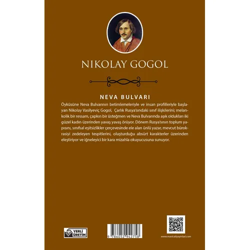 Neva Bulvarı - Nikolay Gogol - Maviçatı (Dünya Klasikleri)