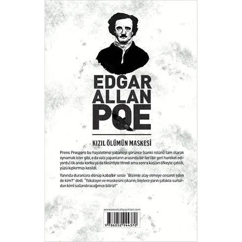 Kızıl Ölümün Maskesi - Edgar Allan Poe - Maviçatı Yayınları