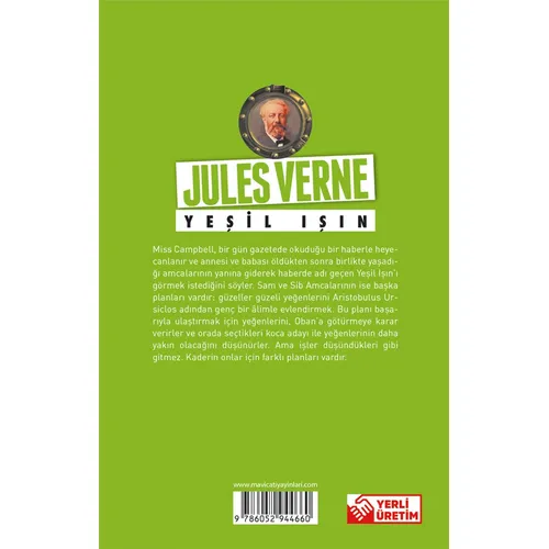 Yeşil Işın - Jules Verne - Maviçatı Yayınları
