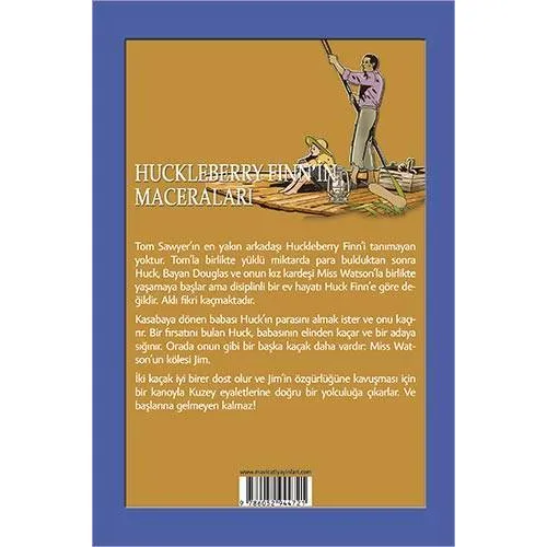 Huckleberry Finn’in Maceraları - Mark Twain - Maviçatı Yayınları