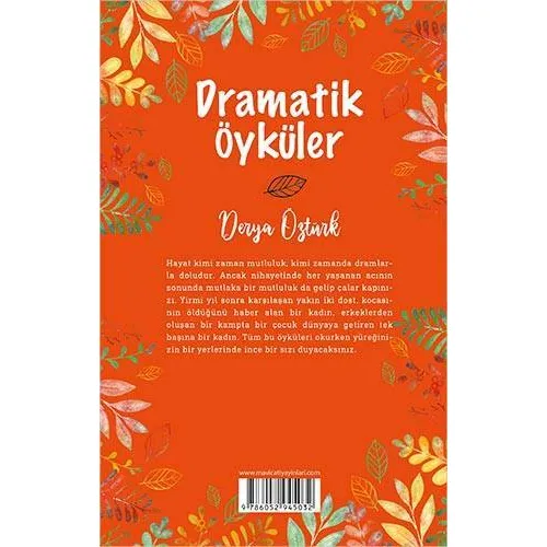 Dramatik Öyküler - Derya Öztürk - Maviçatı Yayınları