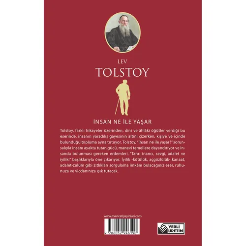 İnsan Ne İle Yaşar - Tolstoy - Maviçatı (Dünya Klasikleri)