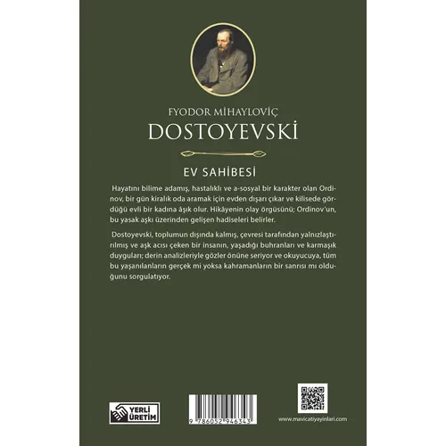 Ev Sahibesi - Dostoyevski - Maviçatı (Dünya Klasikleri)