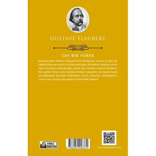 Saf Bir Yürek - Gustave Flaubert - Maviçatı (Dünya Klasikleri)