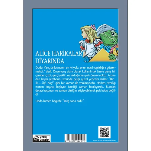 Alice Harikalar Diyarında - Lewis Carroll - Maviçatı Yayınları