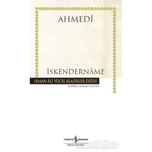 İskendername - Ahmedi - İş Bankası Kültür Yayınları
