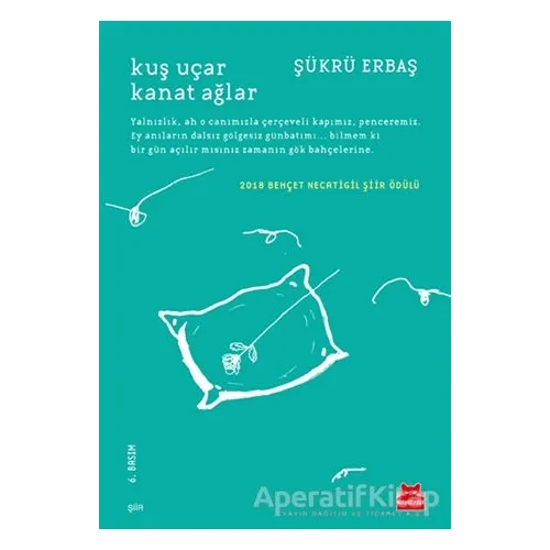 Kuş Uçar Kanat Ağlar - Şükrü Erbaş - Kırmızı Kedi Yayınevi