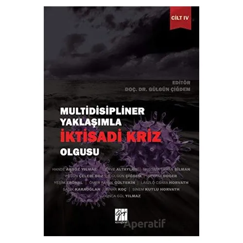 Multidisipliner Yaklaşımla İktisadi Kriz Olgusu Cilt 4 - Mustafa Erhan Bilman - Gazi Kitabevi