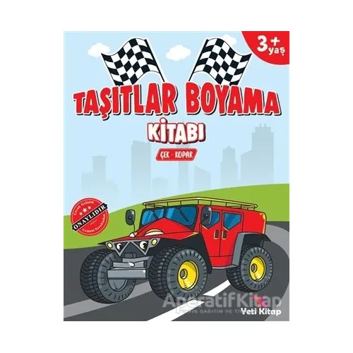 Taşıtlar Boyama Kitabı - Feyyaz Ulaş - Yeti Kitap