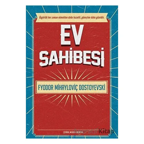 Ev Sahibesi - Fyodor Mihayloviç Dostoyevski - Sander Yayınları