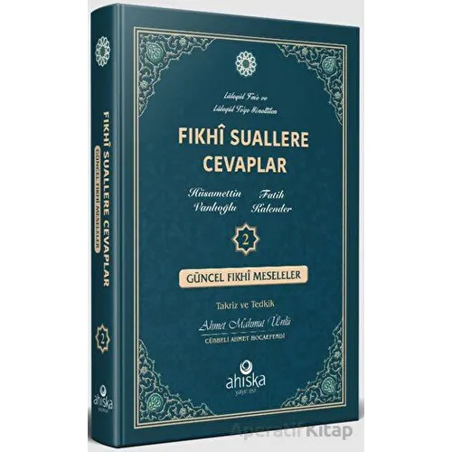 Fıkhi Suallere Cevaplar 2 - Fatih Kalender - Ahıska Yayınevi