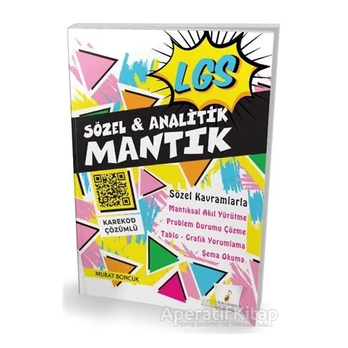LGS Sözel ve Analitik Mantık Karekod Çözümlü Soru Bankası