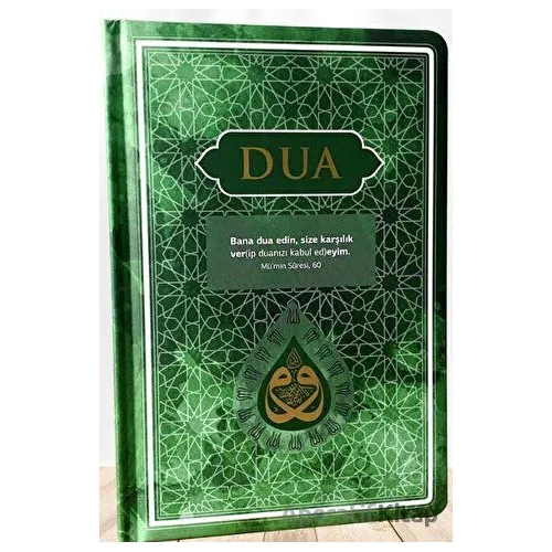 Dua (Evrad-ı Şerife) - Orta Boy - Arapça+Türkçe - Yeşil - Kolektif - Server Yayınları
