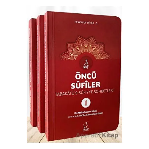 Öncü Sufîler - Tabakatüs-Sufiyye (3 Kitap) - M. Esad Coşan - Server Yayınları