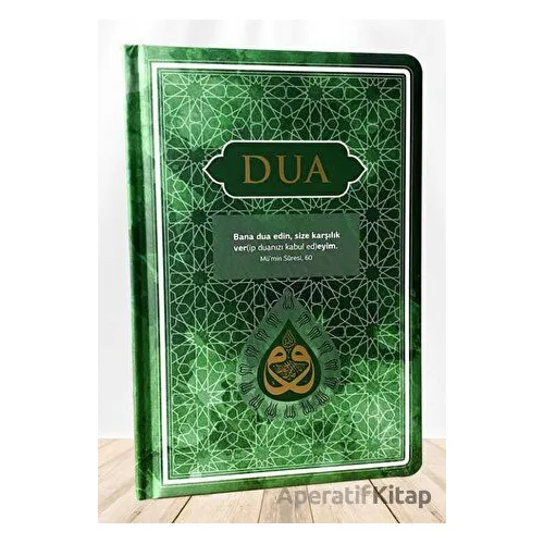 Dua Evrad-ı Şerife) Büyük Boy - Arapça+Türkçe - Yeşil - Kolektif - Server Yayınları
