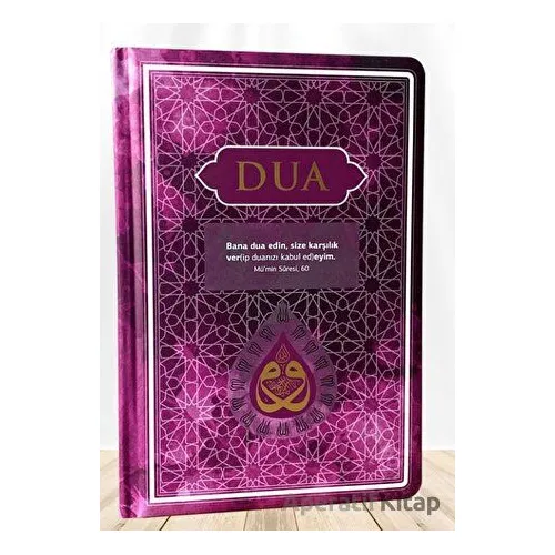 Dua Evrad-ı Şerife) Büyük Boy - Arapça + Türkçe - Lila - Kolektif - Server Yayınları