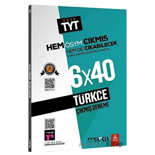 2023 TYT Türkçe ÖSYM Çıkmış ve Çıkabilecek Sorulardan Oluşturulmuş 6 Deneme Sınavı Tamamı Video Çözü