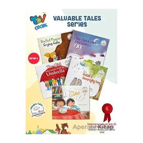 Valuable Tales 1 Series 5 Books - Ayşe Gül Gürbüz - Türkiye Diyanet Vakfı Yayınları