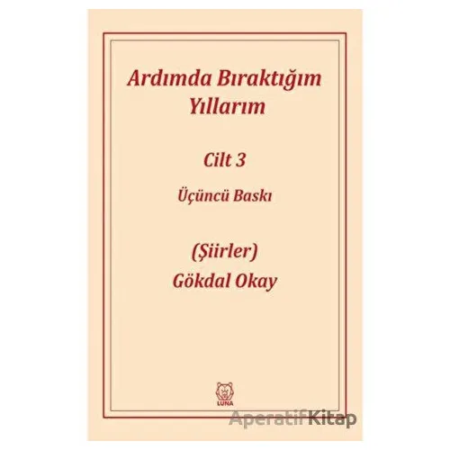 Ardımda Bıraktığım Yıllarım 3 - Gökdal Okay - Luna Yayınları