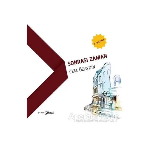 Sonrası Zaman - Cem özaydın - Hayal Yayınları