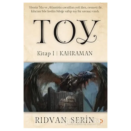 Toy Kitap 1 - Kahraman - Rıdvan Serin - Cinius Yayınları