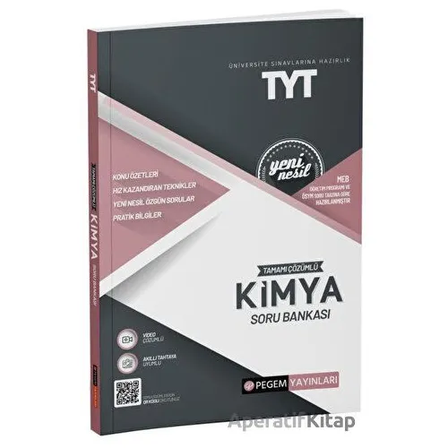 Üniversite Sınavlarına Hazırlık TYT Tamamı Çözümlü Kimya Soru Bankası