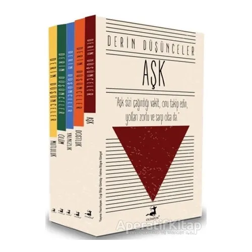 Derin Düşünceler Set (5 Kitap Takım) - Kolektif - Olimpos Yayınları