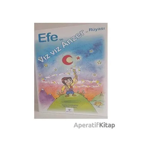 Efe ve Vız Vız Anzerin Rüyası - Rukiye Üstündağ - Mavi Nefes Yayınları