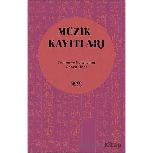 Müzik Kayıtları - Kolektif - Gece Kitaplığı