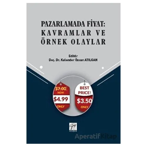 Pazarlamada Fiyat - Kalender Özcan Atılgan - Gazi Kitabevi