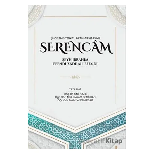 Serencam - Sıtkı Nazik - Sonçağ Yayınları