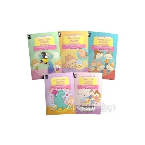 Armut Kafa Ailesinin Serüvenleri Seti (5 kitap) - Mavisel Yener - Bilgi Yayınevi