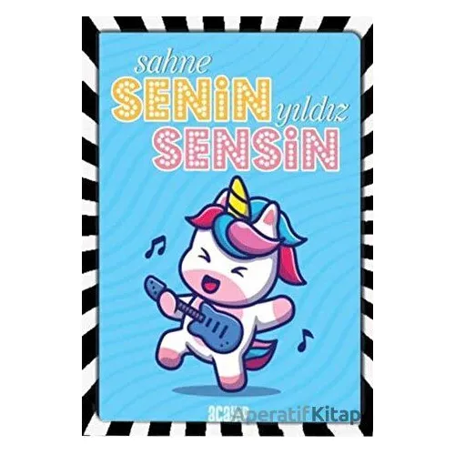Havalı Unicorn Defter - Havalı Defterler - Kolektif - Acayip Kitaplar