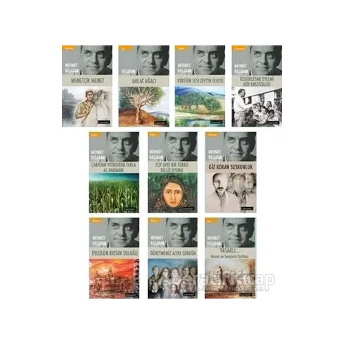 Mehmet Başaran Kitaplığı Seti (10 KitapTakım) - Mehmet Başaran - Literatür Yayıncılık