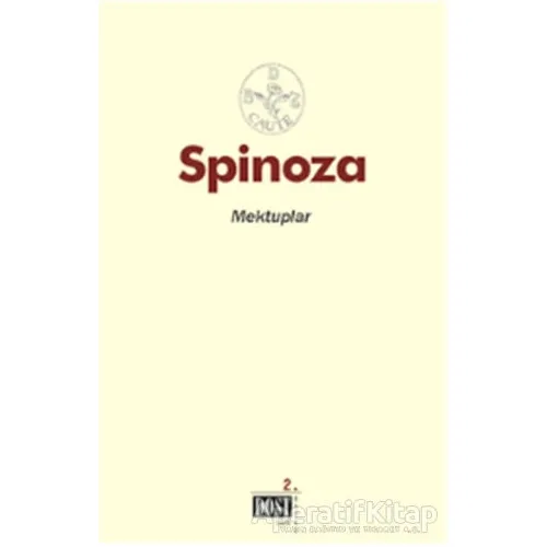 Mektuplar - Benedictus de Spinoza - Dost Kitabevi Yayınları