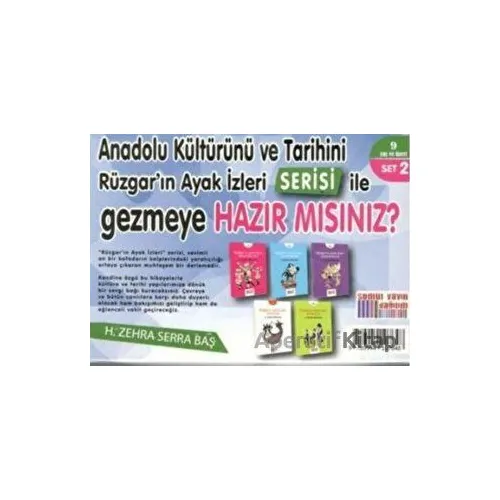 Rüzgarın Ayak İzleri Set 2 (5 Kitap Takım) - H. Zehra Serra Baş - Somut Yayınları