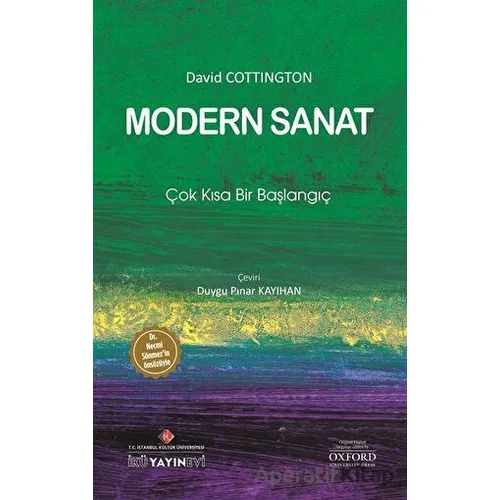 Modern Sanat - David Cottington - İstanbul Kültür Üniversitesi - İKÜ Yayınevi