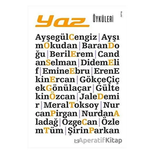 Yaz Öyküleri - Nurcan Pirgan - Kafe Kültür Yayıncılık