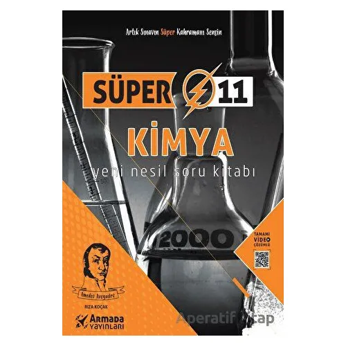 Süper 11 Kimya Soru Bankası - Rıza Koçak - Armada Yayınları