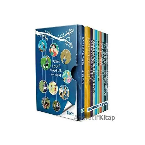 Dünya Çocuk Klasikleri 10 Kitap Kutulu Set - Kolektif - Sen Yayınları