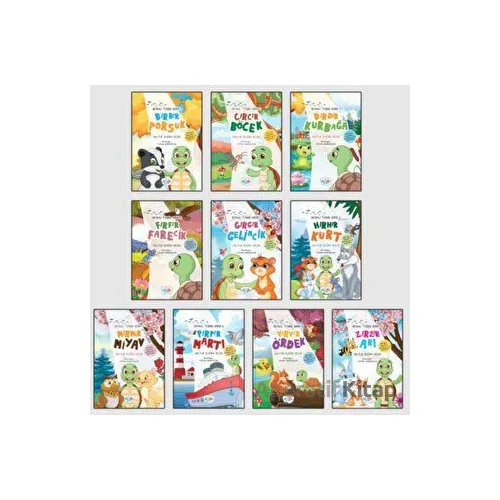 Sevimli Tosbiş Serisi - 10 Kitap Takım - Saltuk Buğra Bıçak - Akide Şekeri