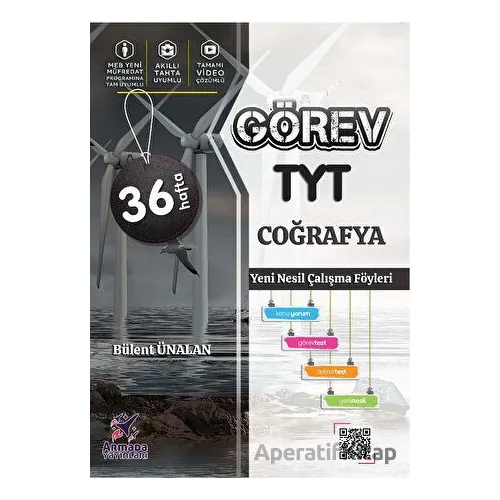 Görev TYT Coğrafya Yeni Nesil Çalışma Föyleri - Bülent Ünalan - Armada Yayınları