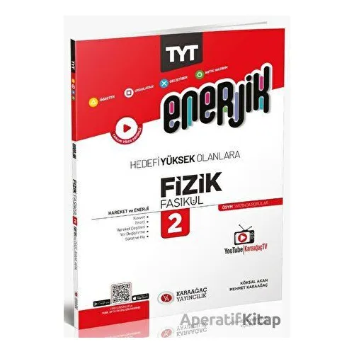 2023 Enerjik TYT Fizik Fasikülleri - 2 - Kolektif - Karaağaç Yayıncılık