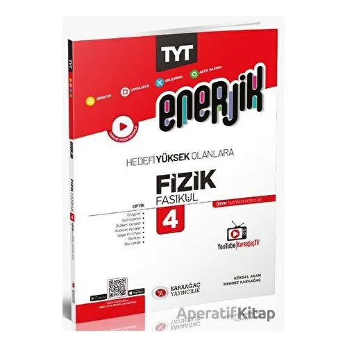 2023 Enerjik TYT Fizik Fasikülleri - 4 - Kolektif - Karaağaç Yayıncılık