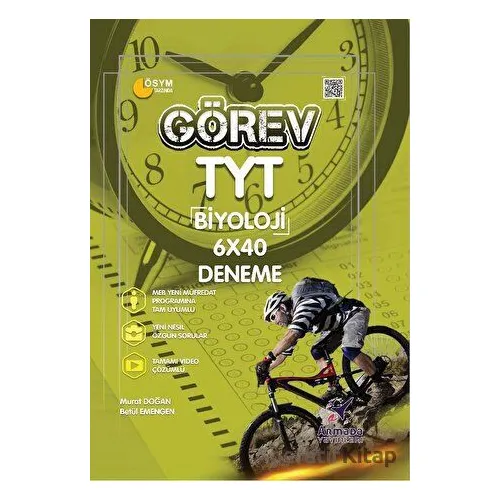 Görev Tyt Biyoloji 6x40 Deneme - Kolektif - Armada Yayınları