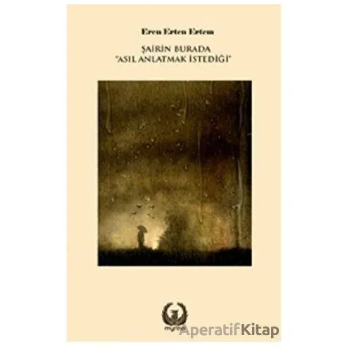 Şairin Burada Asıl Anlatmak İstediği - Eren Erten Ertem - Myrina Yayınları