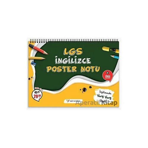 LGS İngilizce Poster Notu - Kolektif - Veri Yayınevi