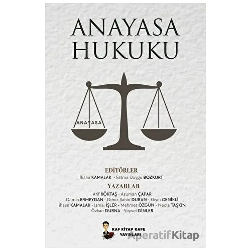 Anayasa Hukuku - Kolektif - Kafka Kitap Kafe Yayınları