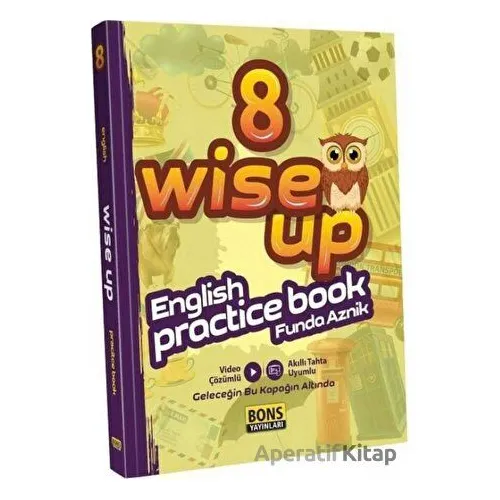 2022 8. Sınıf Wise Up Enlish Pratice Book - Kolektif - Bons Yayınları